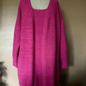 Camille Cozy Mini Sweater Dress Set